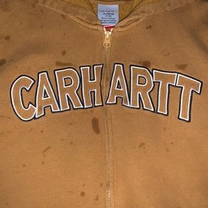 Carhartt zip up hoodie